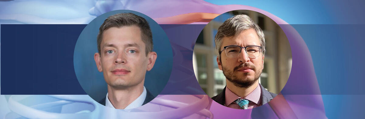 Photo of Mark C. Schall, Jr., PhD, CPE, & Alexander Vinel, PhD