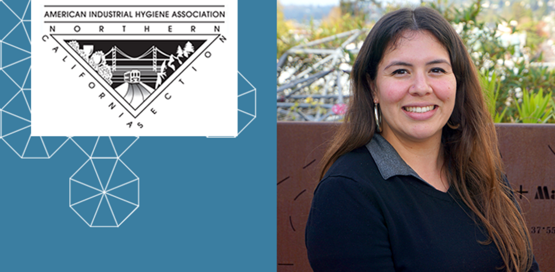 Emely Heras awarded the Charles H. Powell Award for 2021, by AIHA-NCS