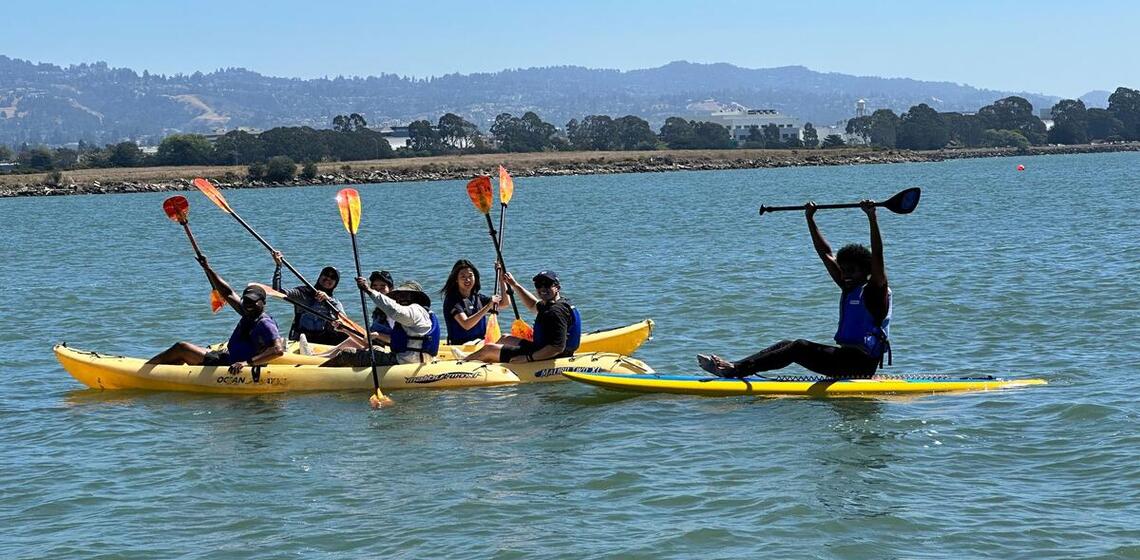 Students kick off the semester on The Bay