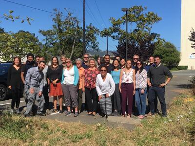 Participants of the 3-day hands on workshop that is associated with the Online Ergonomics Training Program