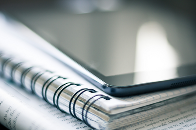 Notebook and Ipad